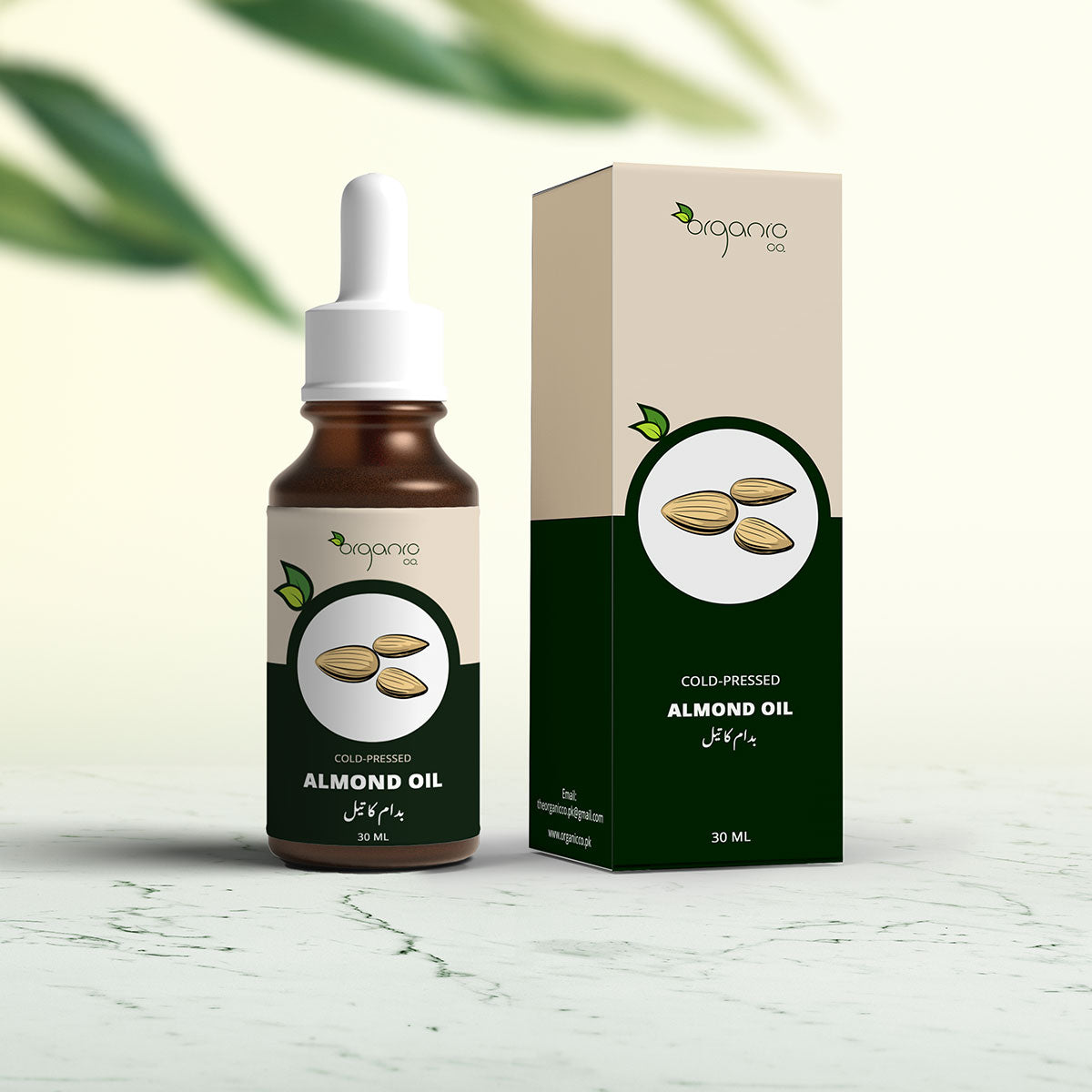 Almond Oil (Badam oil) - Cold-pressed